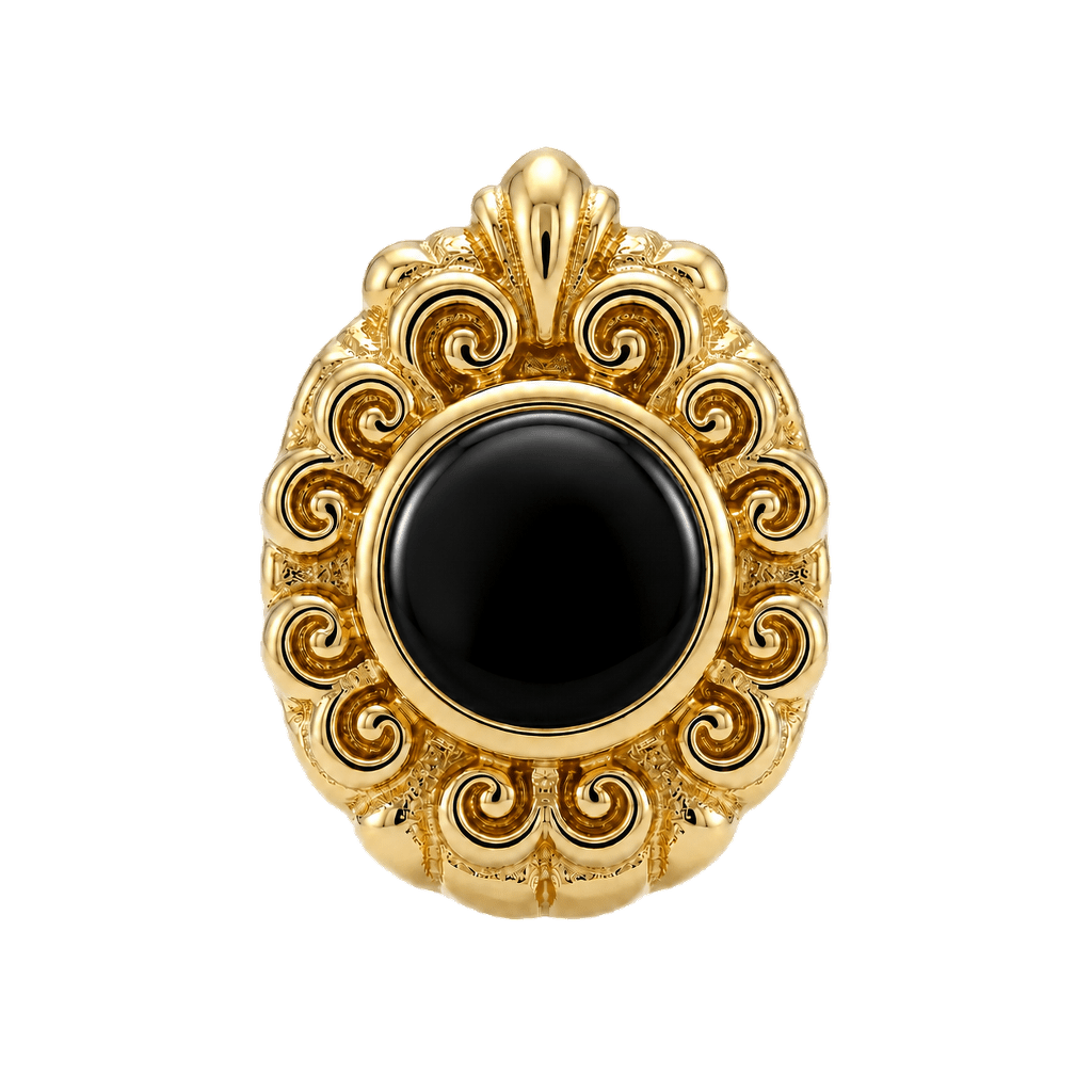 Pear Elegance - 14K Gold Threadless/Threaded - piercing-zone.com