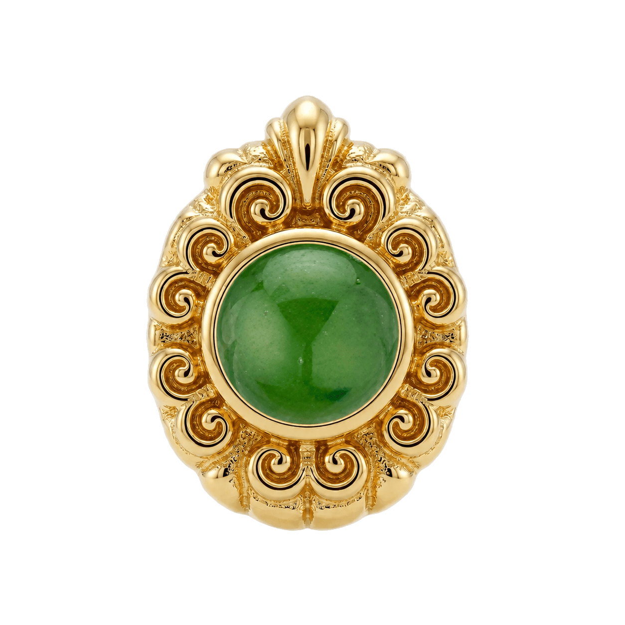 Pear Elegance - 14K Gold Threadless/Threaded - piercing-zone.com
