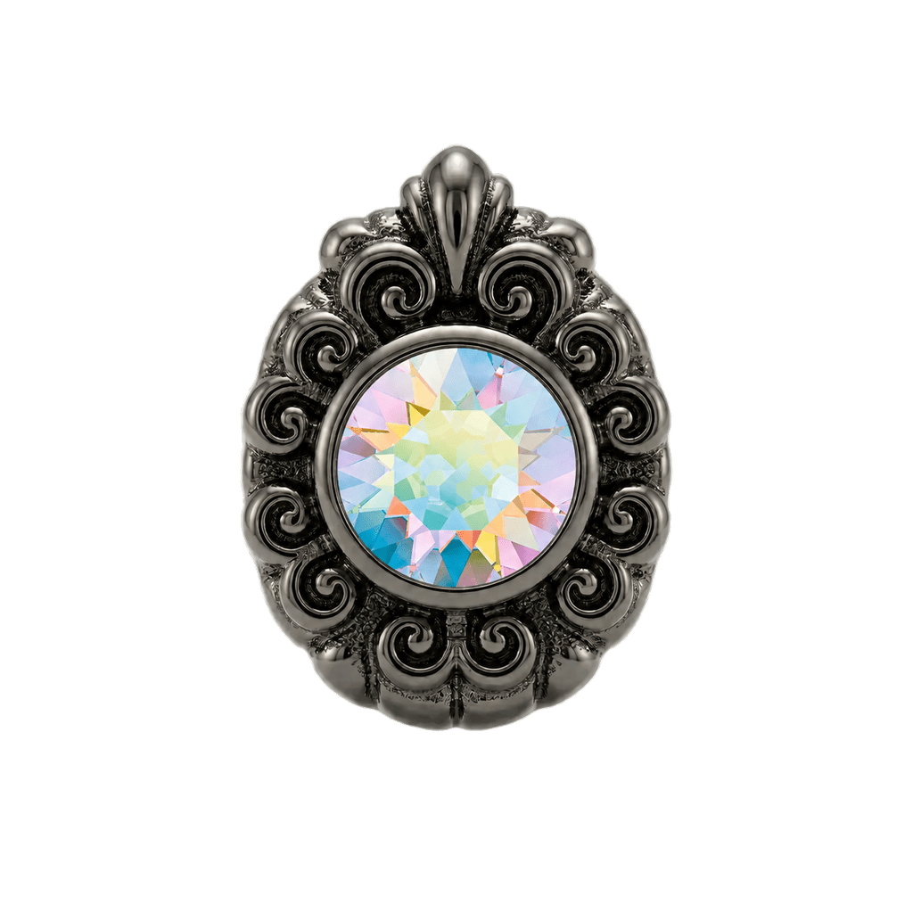 Pear Elegance - 14K Gold Threadless/Threaded - piercing-zone.com