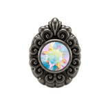 Pear Elegance - 14K Gold Threadless/Threaded - piercing-zone.com