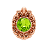Pear Elegance - 14K Gold Threadless/Threaded - piercing-zone.com