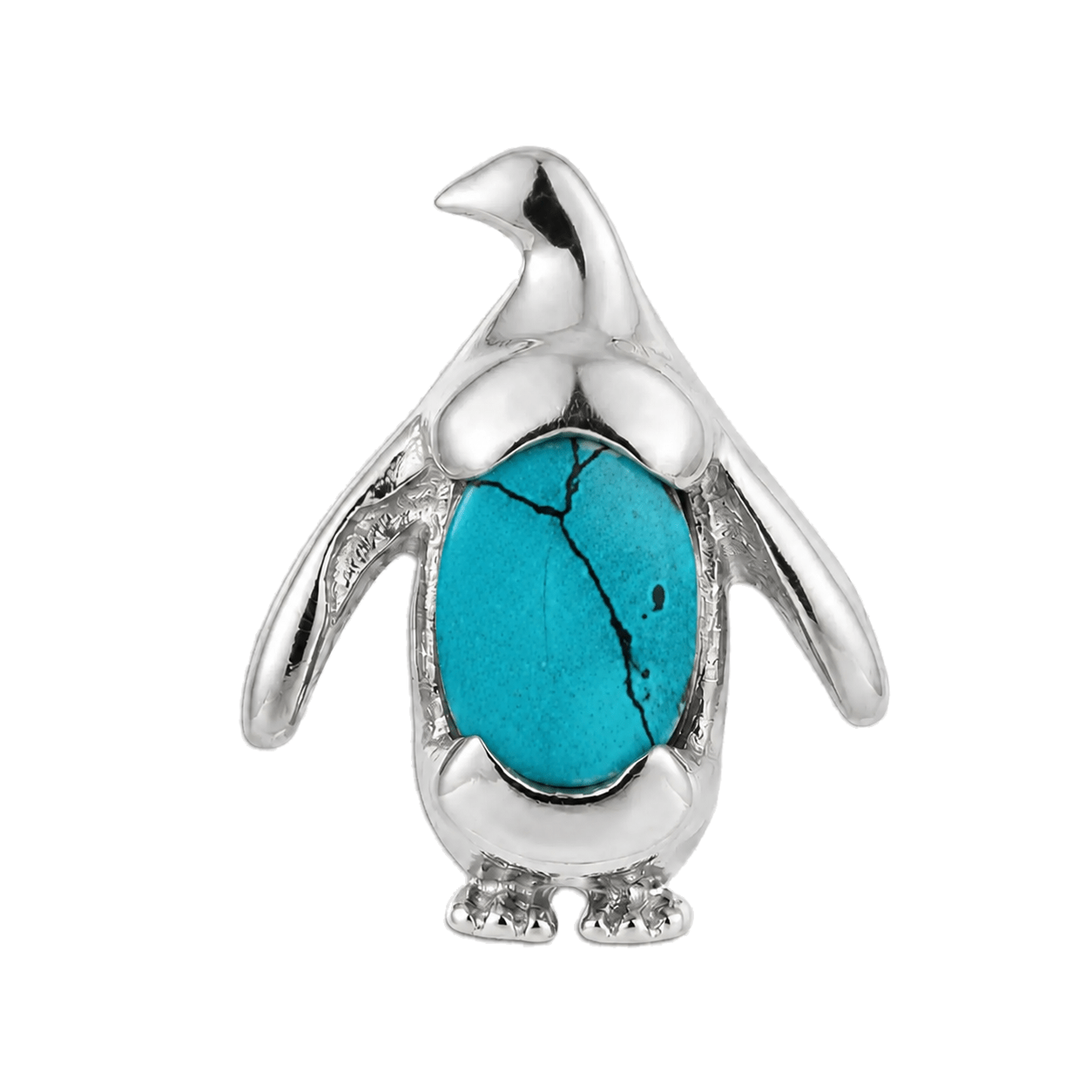 Penguin – 14K Gold Threadless/Threaded End - piercing-zone.com
