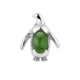 Penguin – 14K Gold Threadless/Threaded End - piercing-zone.com