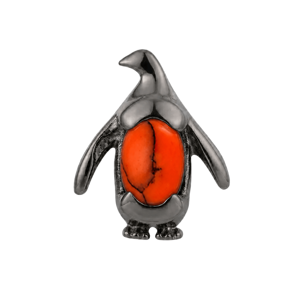 Penguin – 14K Gold Threadless/Threaded End - piercing-zone.com