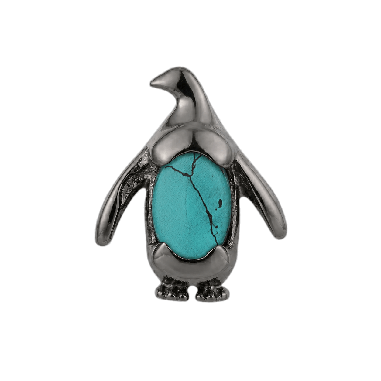 Penguin – 14K Gold Threadless/Threaded End - piercing-zone.com