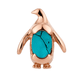 Penguin – 14K Gold Threadless/Threaded End - piercing-zone.com