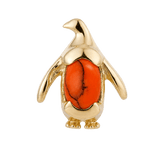 Penguin – 14K Gold Threadless/Threaded End - piercing-zone.com