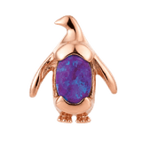 Penguin – 14K Gold Threadless/Threaded End - piercing-zone.com
