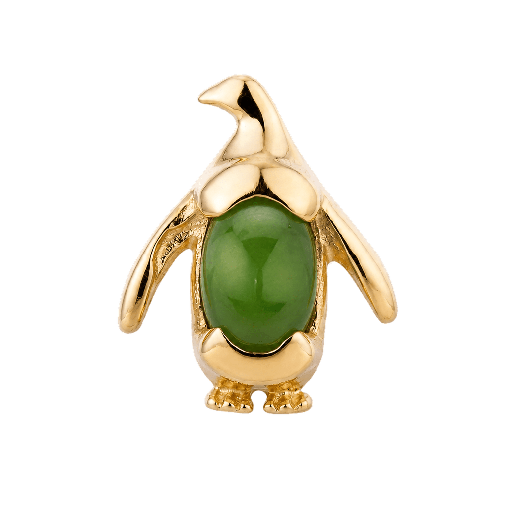 Penguin – 14K Gold Threadless/Threaded End - piercing-zone.com