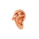 Pierced Ear – 14K/18K Gold Threadless End - piercing - zone.com