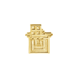 Pixel Chocolate – 14K Gold Threadless/Threaded End - piercing - zone.com