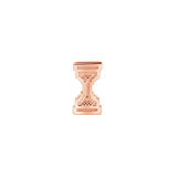 Pixel Hourglass – 14K Gold Threadless/Threaded End - piercing - zone.com
