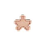 Pixel Star – 14K Gold Threadless/Threaded End - piercing - zone.com