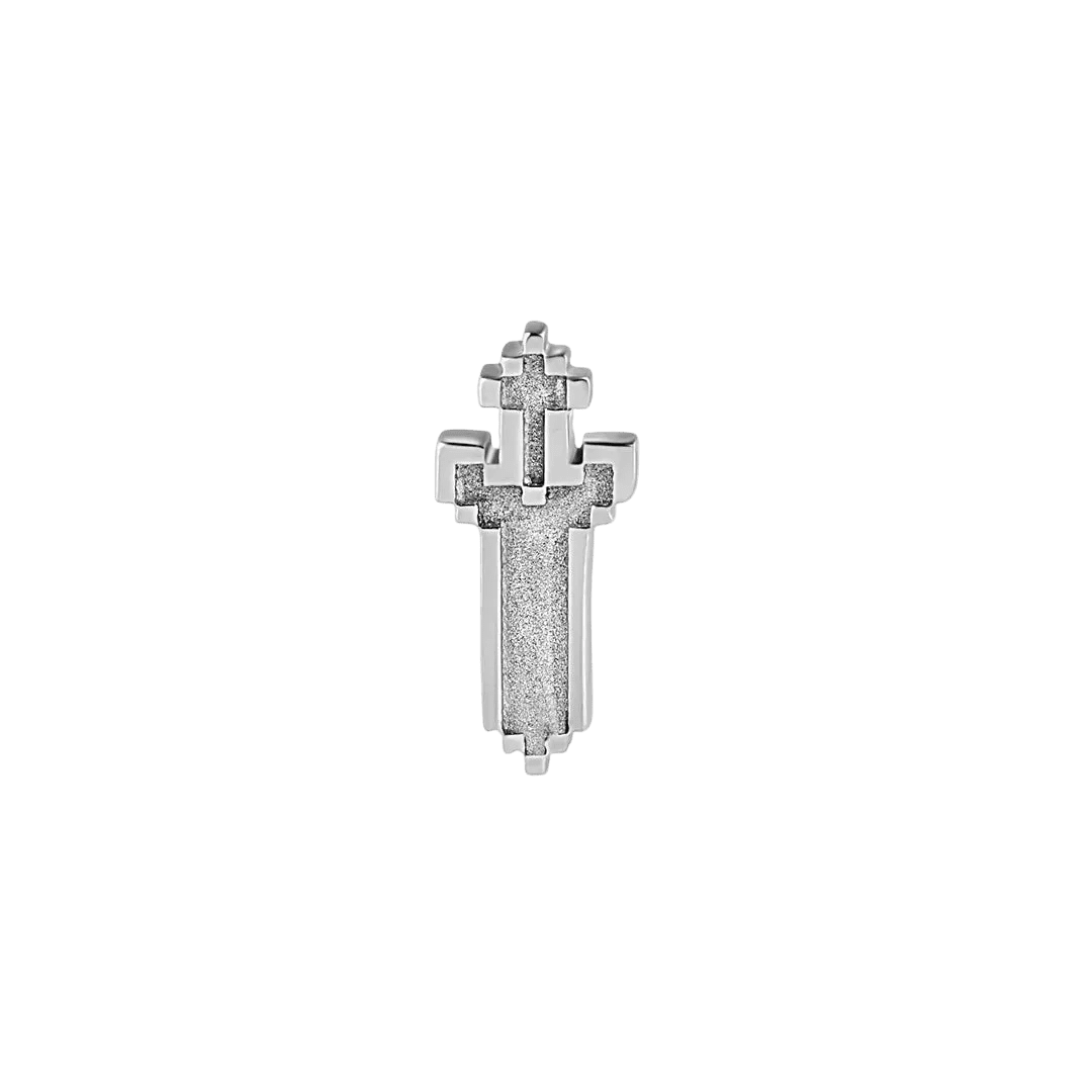 Pixel Sword – 14K Gold Threadless/Threaded End - piercing - zone.com