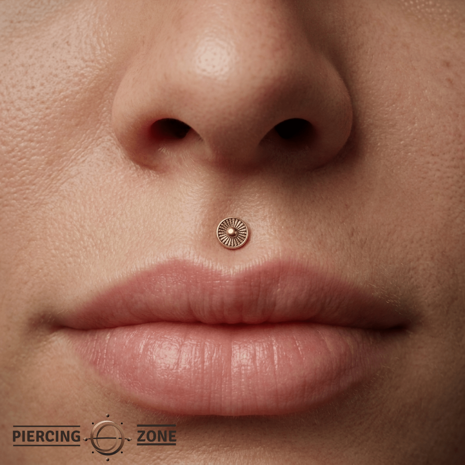Plasma - 14K Gold Antiqued Threadless/Threaded End - piercing - zone.com