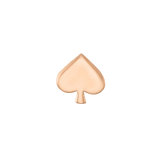 Playing Cards – 14K Gold Threadless End - piercing - zone.com