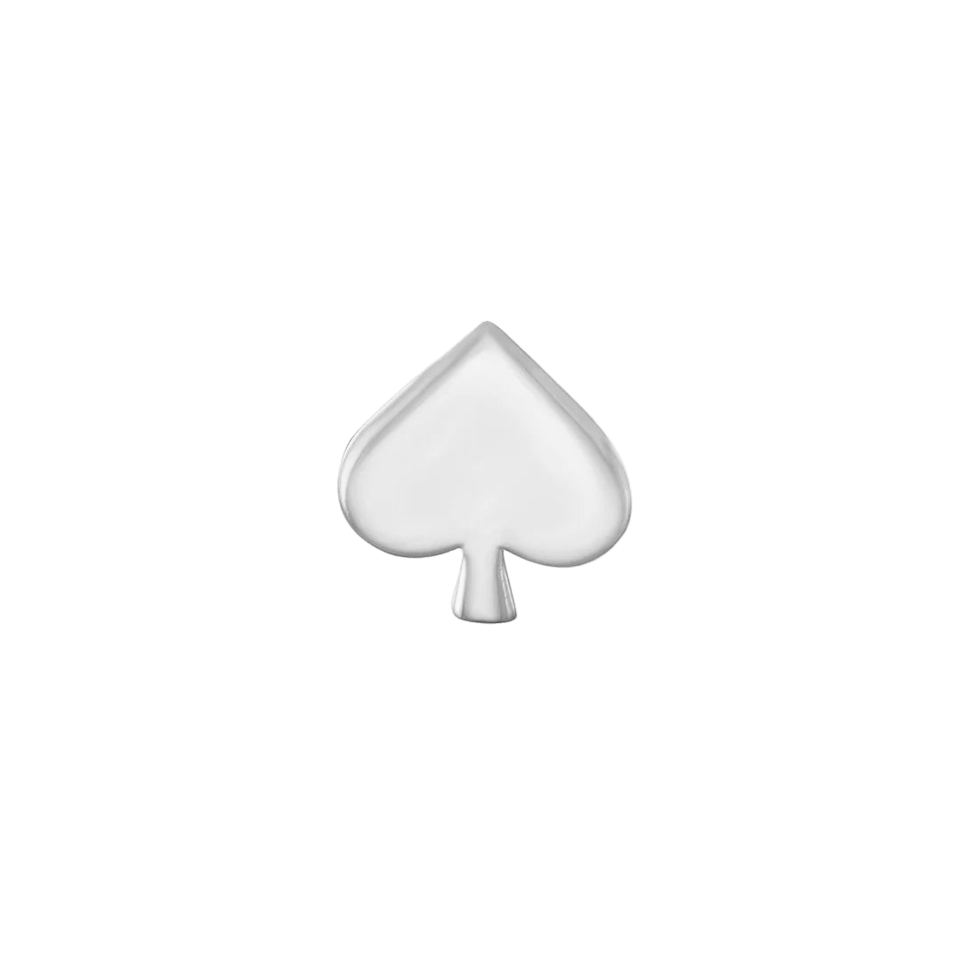 Playing Cards – 14K Gold Threadless End - piercing - zone.com