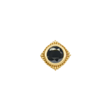 Plume Pin - 14K Gold Gem Threadless End - piercing - zone.com