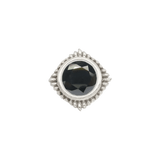 Plume Pin - 14K Gold Gem Threadless End - piercing - zone.com