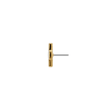 Plus Sign - 18K Gold Threadless/Threaded End - piercing-zone.com