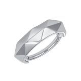 Poly Clicker with Angular Design – 14K & 18K Gold - piercing - zone.com