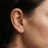 Ponytail – 14K Gold Threadless/Threaded End - piercing - zone.com