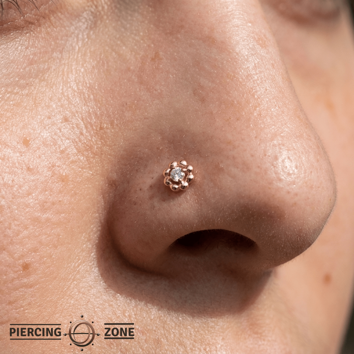 Poppy – 14K Gold Threadless/Threaded End - piercing - zone.com