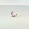 Witching Hour Amethyst – 14K Gold Threadless End - piercing-zone.com
