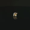 Riviera - 14K Gold Gem Threadless End - piercing - zone.com