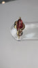 Eve Was Framed – Garnet Serpent – 14K Gold Threadless End