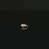 Change Maker CZ - 14K Gold Gem Threadless End - piercing - zone.com