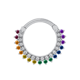 Pride Lucina Clicker – 14K & 18K Gold - piercing - zone.com