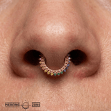 Pride Lucina Clicker – 14K & 18K Gold - piercing - zone.com