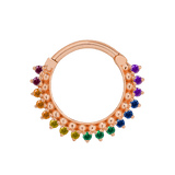 Pride Lucina Clicker – 14K & 18K Gold - piercing - zone.com