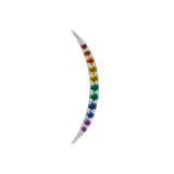 Pride Luna – 14K/18K Gold Crescent Threadless End - piercing - zone.com