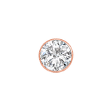 Classic Bezel – 14K Gold Threadless/Threaded End