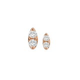 ProngSet Marquise – 14K Gold Threadless/Threaded End - piercing-zone.com