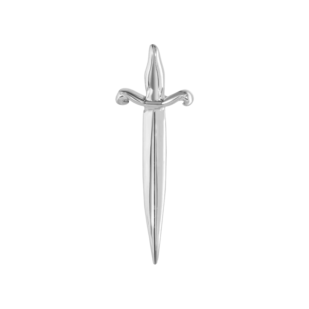 Pugio Dagger – 14K Gold Threadless & Threaded End - piercing - zone.com