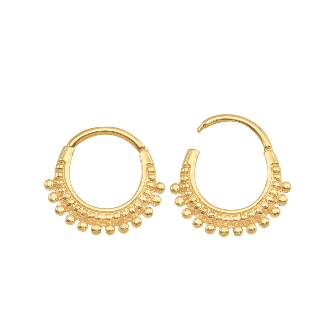 Puja Clicker – 14K & 18K Gold - piercing - zone.com