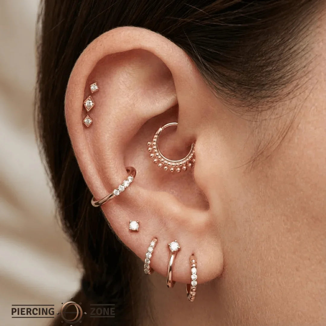 Puja Clicker – 14K & 18K Gold - piercing - zone.com