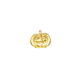 Pumpkin – 14K Gold Threadless & Threaded End - piercing - zone.com