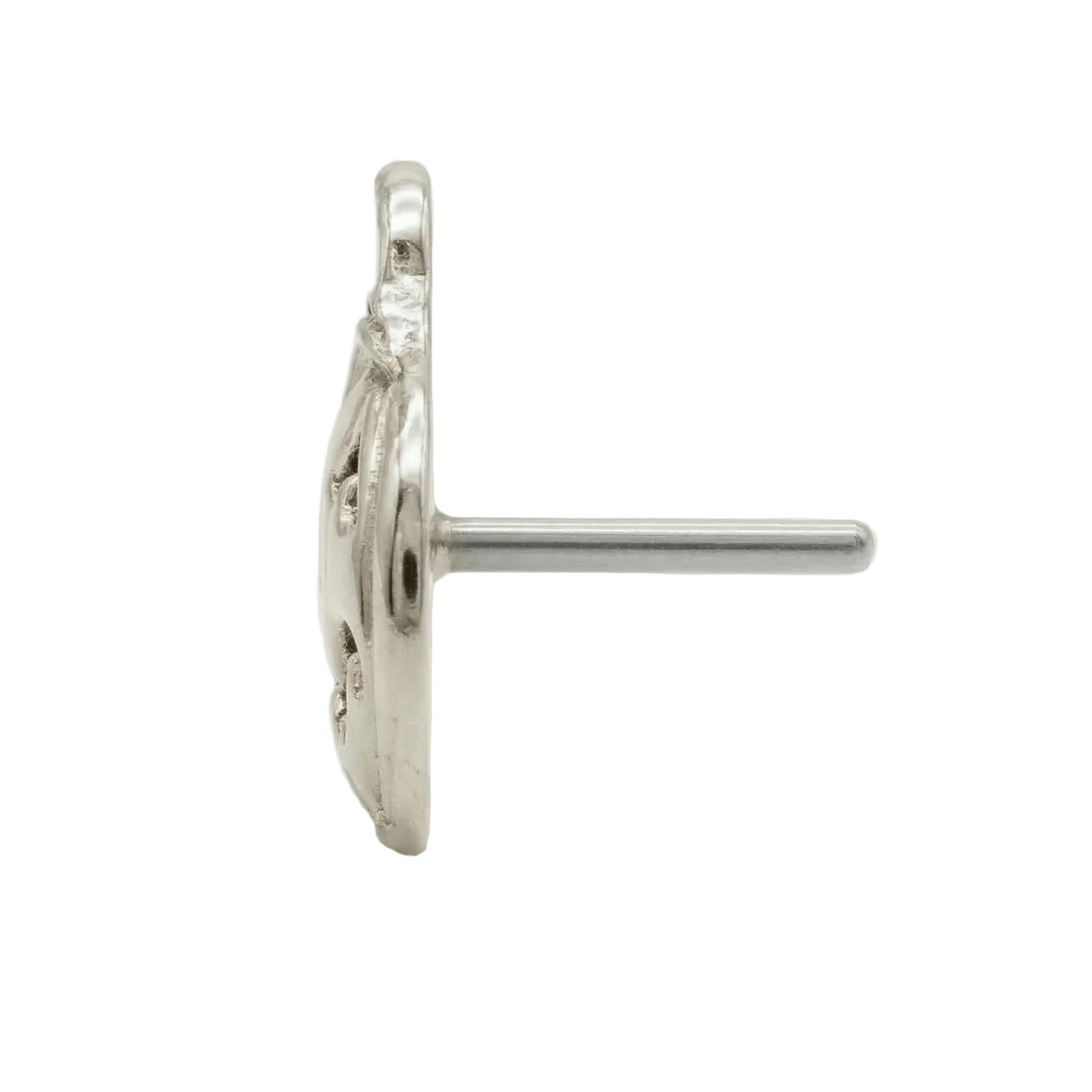 Pumpkin – 14K Gold Threadless/Threaded End - piercing - zone.com