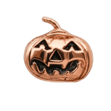 Pumpkin – 14K Gold Threadless/Threaded End - piercing - zone.com