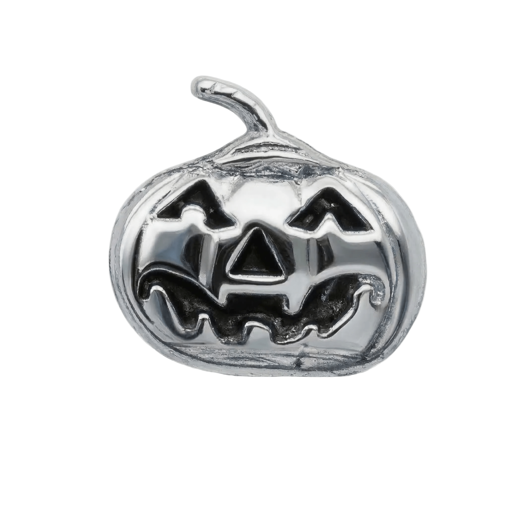 Pumpkin – 14K Gold Threadless/Threaded End - piercing - zone.com