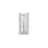 Pyramid Bar – 14K Gold Geometric Threadless End - piercing - zone.com