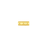 Pyramid Cluster – 14K Gold Sculptural Threadless End - piercing - zone.com