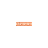 Pyramid Cluster – 14K Gold Sculptural Threadless End - piercing - zone.com