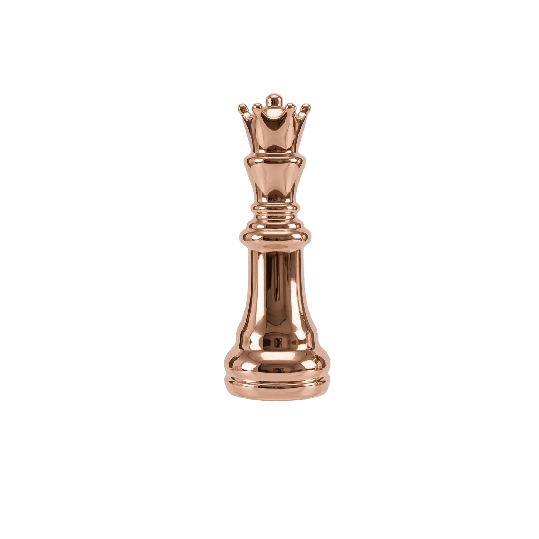 Queen Chess Piece – 14K Gold Threadless/Threaded End - piercing - zone.com