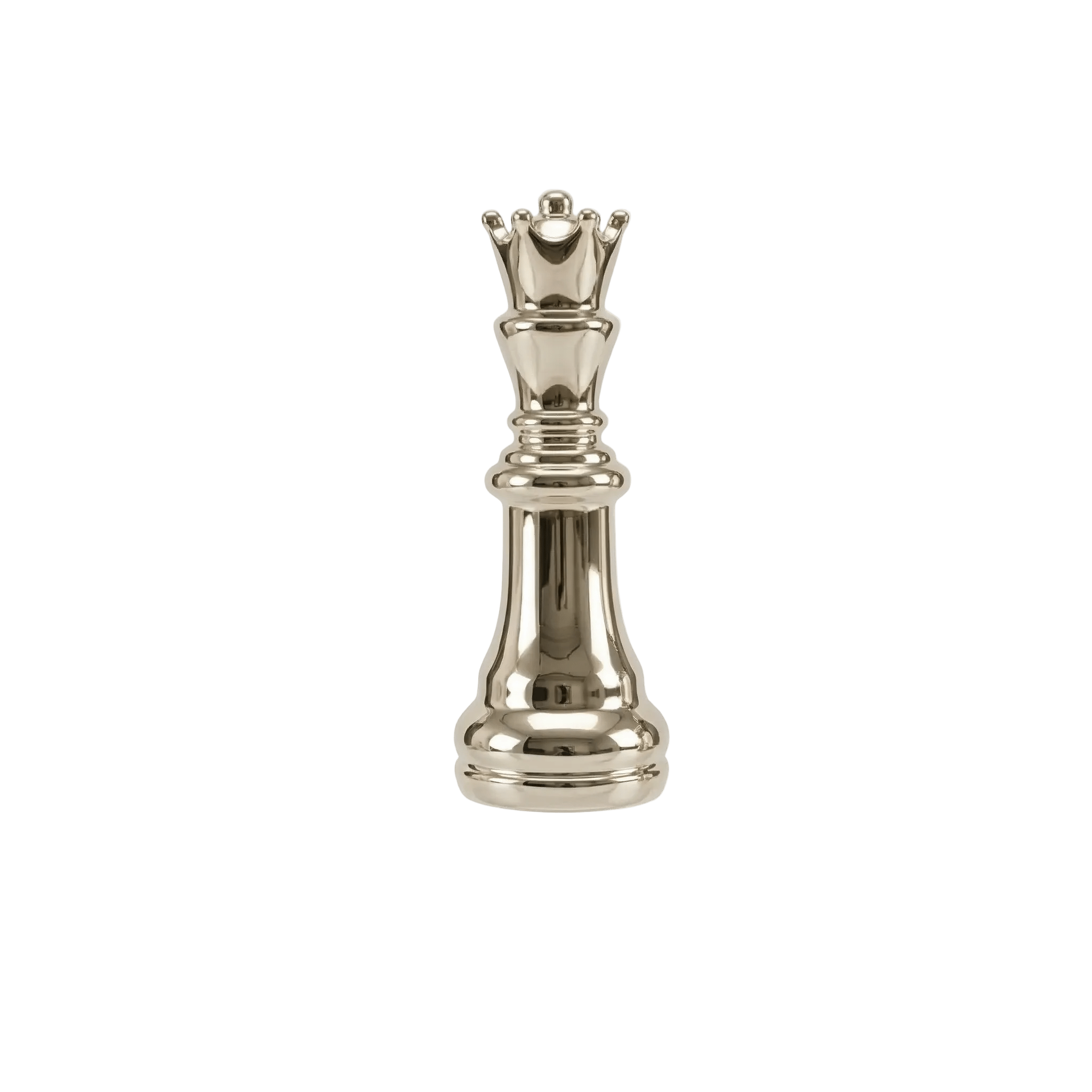 Queen Chess Piece – 14K Gold Threadless/Threaded End - piercing - zone.com