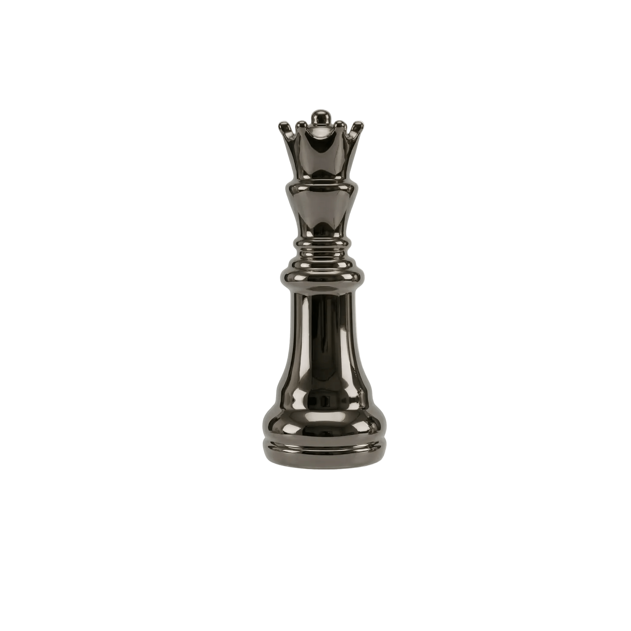 Queen Chess Piece – 14K Gold Threadless/Threaded End - piercing - zone.com